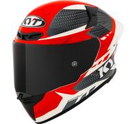 KYT TT-Revo Gear Helmet, black-red, size L