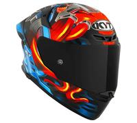 KYT TT-Revo Magnet Helmet, red/blue, size XL (61/62)