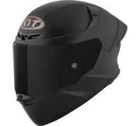 KYT TT-Revo Plain Helmet, black, size S for Men