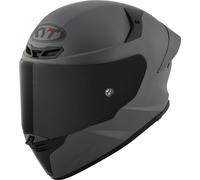 KYT TT-Revo Plain Helmet, grey, size S for Men
