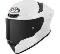 KYT TT-Revo Plain Helmet, white, size M for Men