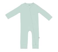 KYTE BABY Unisex Rayon Made From Bamboo Zippered Rompers Sage 0-3 months
