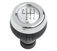 KYTGIOL Auto Gear Stick Compatible with Mini for Cooper R55 R56 R57 R58 Experience Enhanced Control and Comfort on The Road 6 Speed Manual Gear Shift Knob(Silver)