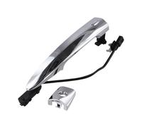 KYTGIOL Exterior Door Handle Replacement Compatible with Nissan for Sentra for Murano for Maxima Car Front Left Location Door Handle with Hole Direct Replacement OEM：80645-1AA0A