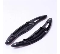 KYTGIOL Quick Shift Paddles Compatible with Porsche for Boxster for Cayman 718 for 911 2016-2019 Car Dull Polish Steering Wheel Shift Paddle Shifter(Black)