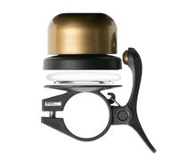 Kyto Bicycle Bell for Air Tag Ø 22mm (0,87 inch) Bicycle Anti-Theft tag Holder GPS Tracker Accessories Air Accessories Black Gold