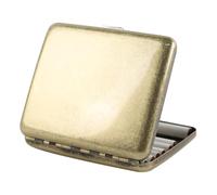 Kytpyi Cigarette Case, Cigarette Case for Roll Ups, Retro Moistureproof Anti-pressure Metal Cigs Case Holds 20 Slim Cigarettes, for Social Gatherings, Business Activities, Daily Life etc. (Glossy)