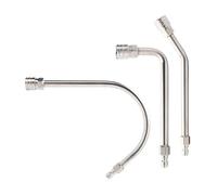 Kytvl Pressure Washer Extension Wand with Gutter Cleaner Attachment, 30° 90° 120° Curved Rods, 1/4" Quick Connect Power Washer Lance, 4000 PSI