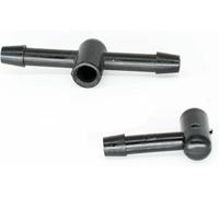 KYUBNUI 2 Pack Car Windshield Washer Wiper Water Jet Spray Nozzle for Ford Fiesta MK5 2001-2007 Accessories