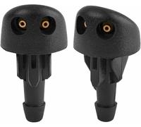KYUBNUI 2 Pack Car Windshield Washer Wiper Water Jet Spray Nozzle for Renault Clio MK2 1998-2005 Accessories