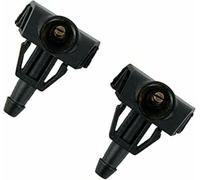 KYUBNUI 2pcs Car Front Window Windscreen Wiper Washer Nozzles Jet Wiper Nozzle for TIIDA 2005-2010