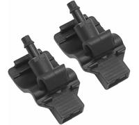 KYUBNUI 2PCS Car Front Windshield Washer Jet Wiper Nozzles Replacement for Ford Mk4 TKE Front 1902209 EB3B-17666-AA EB3B17666AA