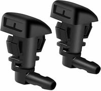 KYUBNUI 2pcs Car Windshield Wiper Washer Nozzles for Hyundai for Sonata YF 2011 2012 2013 2014 8E5Z-17603-A
