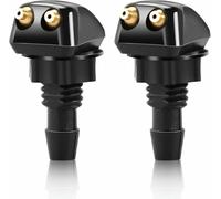 KYUBNUI 2pcs Front Windshield Nozzle Sprayer Wiper Washer Nozzle Nozzle for Audi A4 A3 A6 C6 Accessories