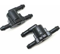 KYUBNUI 2pcs Front Windshield Nozzle Sprayer Wiper Washer Nozzle Nozzle for Lexus Rc200t 2015-2018 Accessories