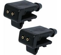 KYUBNUI 2pcs Front Windshield Nozzle Sprayer Wiper Washer Nozzle Nozzle for Renault Megane MK2 MK3 2002-2015 Accessories