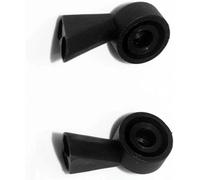 KYUBNUI 2X Rear Wiper Washer Windshield Nozzle Spray Jet for Audi A1 A3 A4 Q7 8E9955985 Black