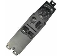 KYUBNUI Power Window Switch Replacement for Jeep for Cherokee XJ 1997-2001 68171682AA 56009450AC 56009450AB Front Left black Window Lift Switch