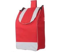 KYUEPONG Trolley Replacement Bag, 39L Hand Cart Replacement Bag,Reusable Trolley,Oxford Cloth Shopping Spare,Foldable(Orange)
