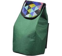 KYUEPONG Trolley Replacement Bag, 40L Foldable Oxford Cloth Shopping Bag,Reusable Cart Bags,Portable Trolley Replacement(Green)