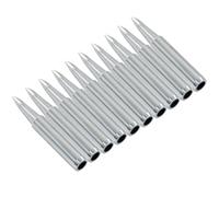 Kyuionty 10 Pcs 900M-T-2.4D Soldering Iron Tips, Welding Replacement Solder Tips Compatible with Hakko, Radio Shack, Atten, Quick, Aoyue, Yihua, Vastar Soldering Station