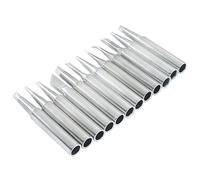 Kyuionty 12 Pcs 900M Soldering Iron Tips, Welding Replacement Solder Tips Kit Compatible with Hakko, Radio Shack, Atten, Quick, Yihua, Vastar Soldering Station