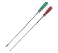 Kyuionty 2-Pcs Long #1 Phillips and 5mm Slotted Screwdriver Kit 10 Inch