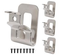 Kyuionty 4Pcs Belt Clip Compatible with Dewalt 20V Power Tools N268241 N086039, DCD980 DCD985 DCD980L2 DCD985L2 Belt Hook with screw Replacement Drill Tool Clips