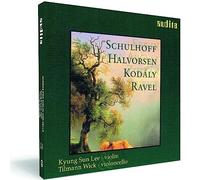Kyung Sun Lee – Works for Violin and Violincello (Schulhoff/Halvorsen/Kodaly/Ravel) – NAXOS