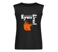 Kyuss Lives ! Concert Tour Metal Rock Band Mens Black Sleeveless T-Shirt Graphic Tee Printed Unisex Vest Tank Tops Shirt M