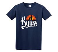 Kyuss Logo Metal Band Music O Neck Men T Shirt L, Navy