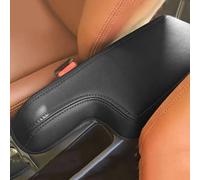 KYVQJDGS Fit for Honda Fit Jazz 2014-2020, Center Console Cover, Black Leather Car Middle Console Cover, Car Armrest Cover, Car Parts