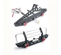 KYX Racing Alloy Front Rear Bumper Set for 1/10 RC Crawler SCX10 II TRX-4