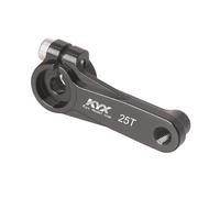 KYX Racing CNC Machined Aluminum 25T Servo Arm Servo Horn Upgrades Parts Accessories for 1/8 RC Crawler Car Axial AXP8 Gilamon 2.2