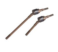 KYX Racing Front Axle CVD Drive Shaft for RC Crawler Axial SCX10 III | Straight Axle AR45 Dogbone Hard Steel Upgrades Parts Accessories