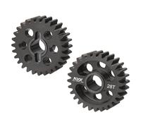 KYX Racing Hard Steel Front Rear Portal Axle Gear Set 28T 2pcs Upgrades Accessories for 1/8 RC Crawler Car Axial AXP8 Gilamon 2.2