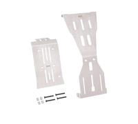 KYX Racing Stainless Steel Chassis Guard Skid Plate Guard Upgrades Parts Accessories for 1/10 RC Car ARRMA Fury Mega
