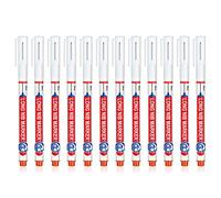 KYXKHSAA 12 Pcs/Set 20mm Long Nose Markers Quick-drying Waterproof Hole Marker Pens Oil-based Marker Pens For Carpenter