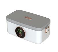 KYXKHSAA Electric Heating Lunch Box Portable USB Rechargeable Box 1000mL 16000mAh Food Insulation Container USB Rechargeable Free-water Electric Food Warmer Lunch Container Leak-proof