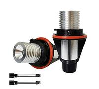 KYYET 2x5W LED Angel Eyes Halo Ring White Light Marker Bulbs Replacement For E39 E53 X5 E60 E63 E64 E65 E66 E83