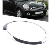 KYYET Chrome Right Side Headlight Trim Ring Bezel Compatible with Mini Cooper 2007-2014 R56 R56 R57 R58 R59