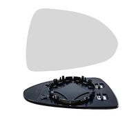 KYYET Exterior Wing Mirror Glass Right Side Convex Heated With Backing Plate Compatible with Vauxhall Corsa D 2006-2014 /Vauxhall Corsa E 2014-2020