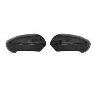 KYYET Fits for Nissan Qashqai J10 2007-2014 Left & Right Side Wing Mirror Cover Casing Cap Carbon Fiber Pattern