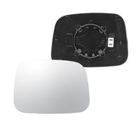 KYYET Heated Wing Mirror Glass With Backing Plate Compatible with VW Transporter T5 2003-2009 & Caddy 2004-2015(Left)