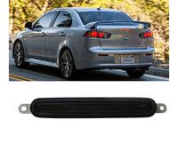 KYYET Hight Mount 3rd Third Brake Stop Light Rear Lamp Compatible with Mitsubishi Lancer EVO EX 2008-2016(Black Lens)