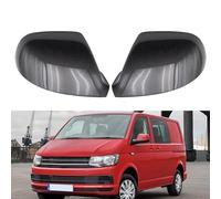 KYYET Pair Rearview Side Wing Mirror Cover Caps Casing Compatible with VW Volkswagen Transporter T5 T5.1 2010-2015, T6 2016-2019 (Carbon fiber pattern)
