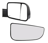 KYYET Passenger Right Side Lower Mirror Glass Replacement for 2010-2020 Dodge Ram 1500 2500 3500 4500 5500 Side View Convex Towing Mirrors with Back Holder, Replace 68067730AA
