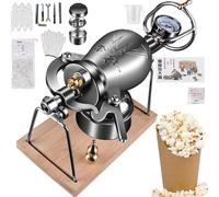 KYZTMHC Hand Popcorn Cannon High Pressure Popcorn Maker Chinese Popcorn Maker Puffed Rice Maker Mini Popcorn Machine (Color : 328ml)