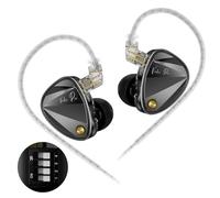 KZ Vader Pro in-Ear Monitors Gaming Earbuds, Triple Dynamic Driver IEM with 4 Tuning Switches, Clarity in All Frequency Stereo Sound Comfortable Noise Isolating Earphones for Stage and Studio (Nomic)