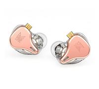 KZ x HBB DQ6S in-Ear Monitors Made for Music Lovers Wired Headset/Headphones Detachable Earphone HiFi Noise-canceling Earbuds (Rose Gold(Without mic))